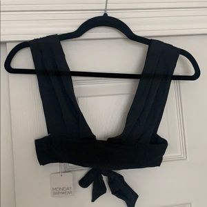 Monday Swimwear black bathing suit top